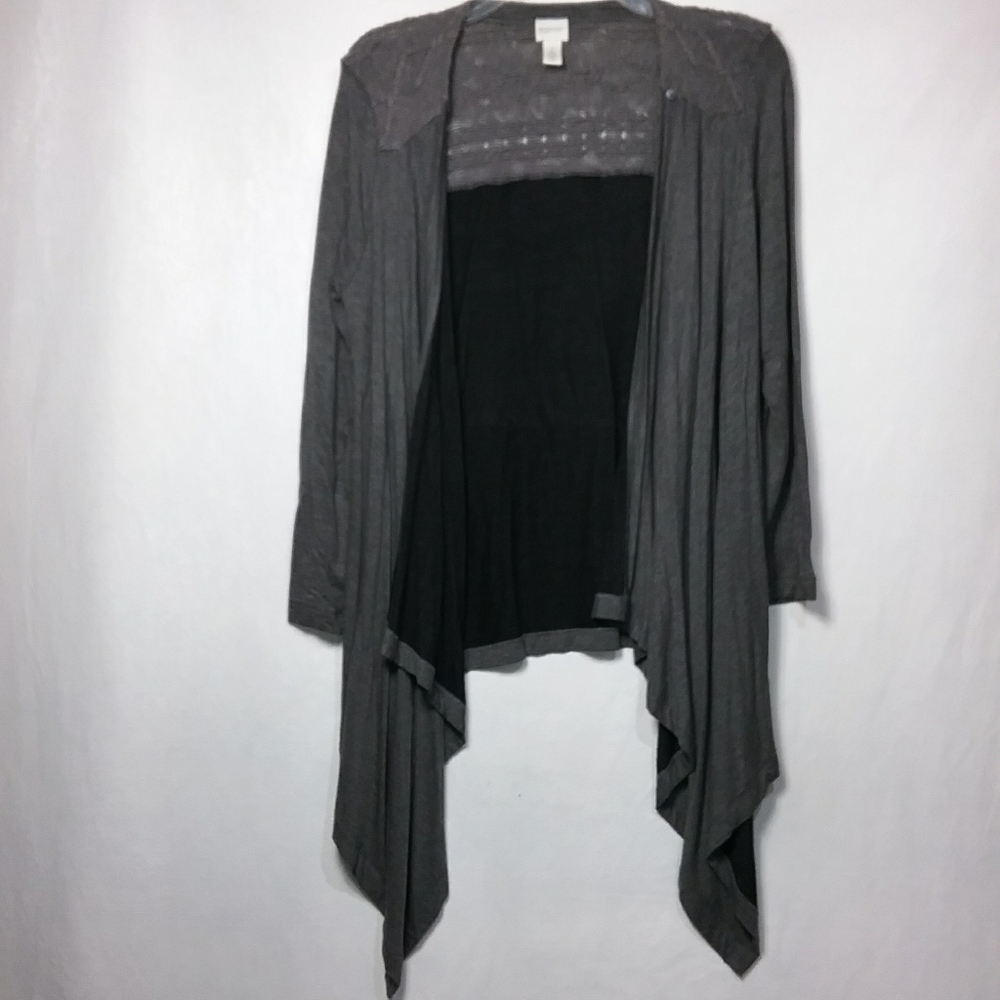 Zenergy by Chico's women's open front cardigan size 2/Large